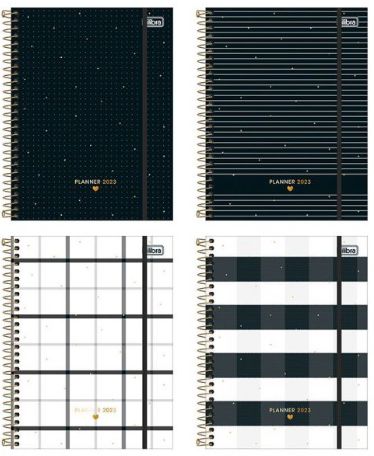 Planner West Vilage 2023 Espiral 80 Folhas 17,7x24 - Tilibra