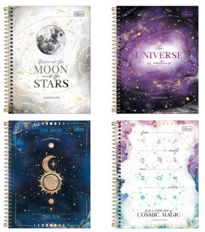 Planner Magic 2023 Espiral 80 folhas 17,7 x 24 - Tilibra