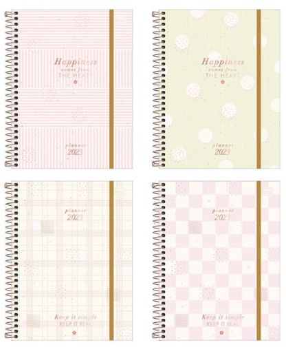 Planner Soho 2023 Espiral 80 Folhas 17,7 x 24 - Tilibra