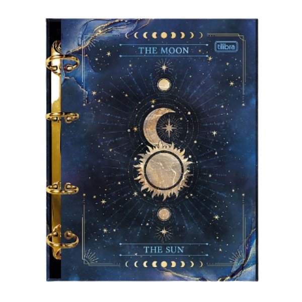 Caderno Argolado Cartonado Colegial Magic 160 fls Tilibra