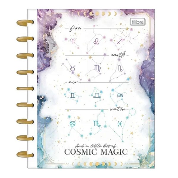 Caderno Tilidisco Colegial 10 Matérias 160 Fls Magic Tilibra