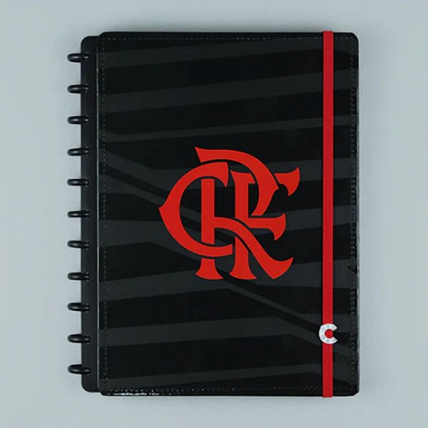 Caderno Inteligente Grande 80 Folhas - Flamengo Rubro-Negro