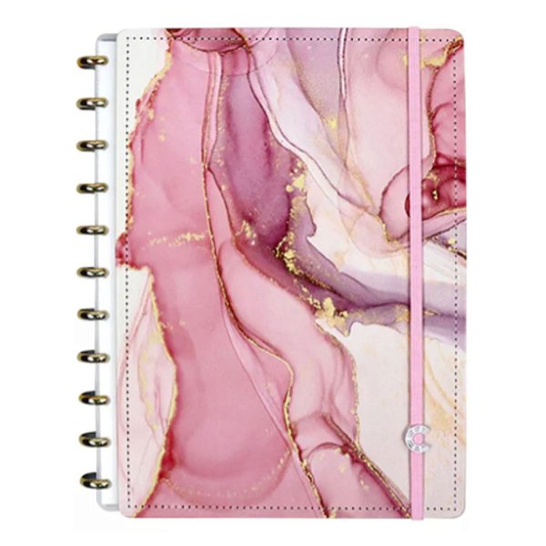Caderno Inteligente Grande 80 Folhas Mármore - Agatha
