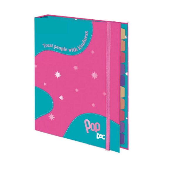 Caderno Argolado Colegial 48 folhas - POP DAC