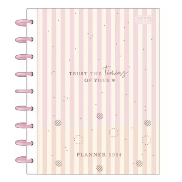 Planner Tilidisco Soho 2024 Tilibra 17x24 cm 80 Folhas 90g