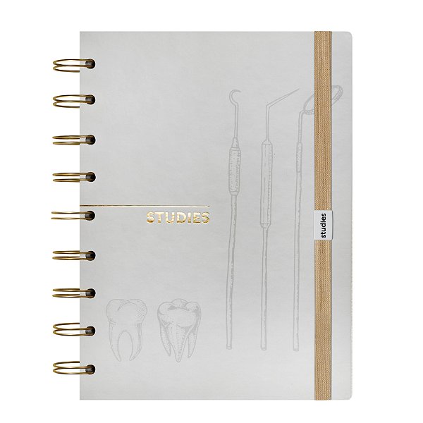 Caderno Médio Profissões Odontologia 110 Fls 18x24 - Studies
