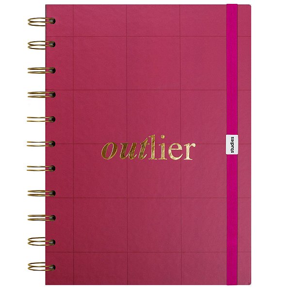 Caderno Universitário Outlier 20x28 110 Fs Pautado - Studies