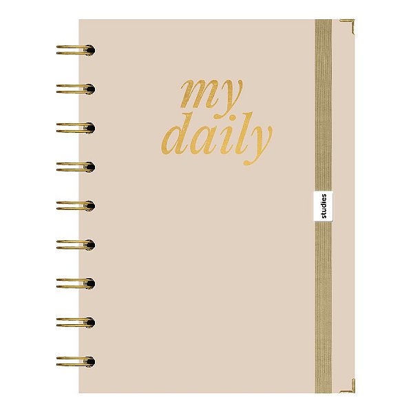 Planner Permanente My Daily 20x25cm 90g - Studies