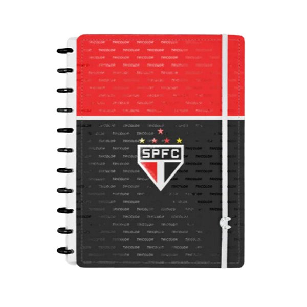Caderno Inteligente São Paulo Soberano - 80 Folhas Grande