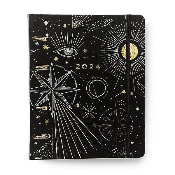 Agenda Planner Argolado Semanal Notas A5 Cicero Astral 2024