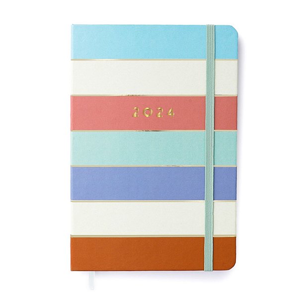Agenda Planner 14x21 Semanal Anotações Cicero - Pastel Block