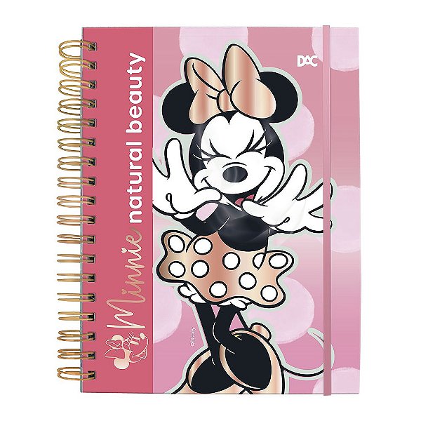 Caderno Smart Universitário 80Fls Reposicionáveis Minnie DAC