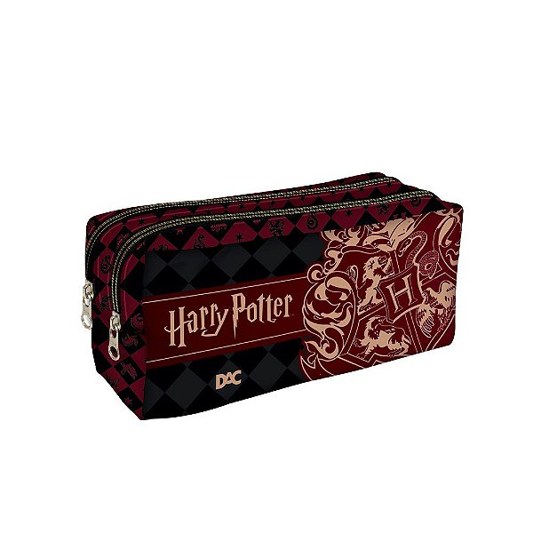 Estojo Duplo em Tecido Harry Potter - DAC