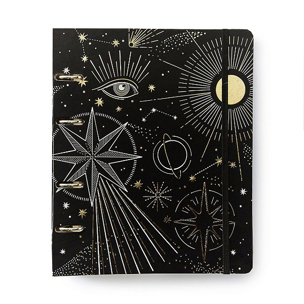 Caderno Criativo Argolado 17x24 Pautado Cicero - Astral 2024
