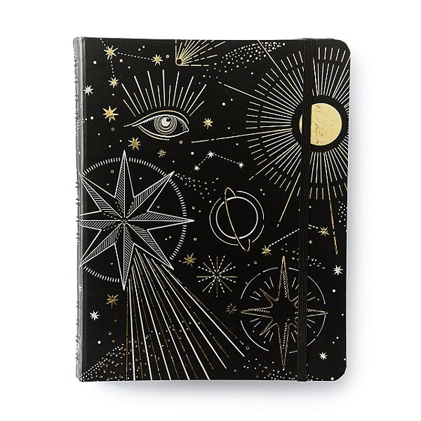 Caderno Organizador Pautado e Pontado 17x24 Cicero Astral