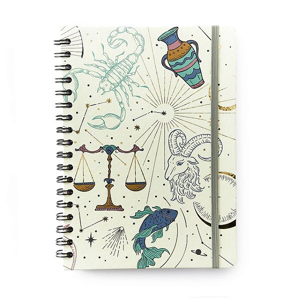 Caderno Espiral Colegial Pautado 17x24 Cicero - Astral 2024