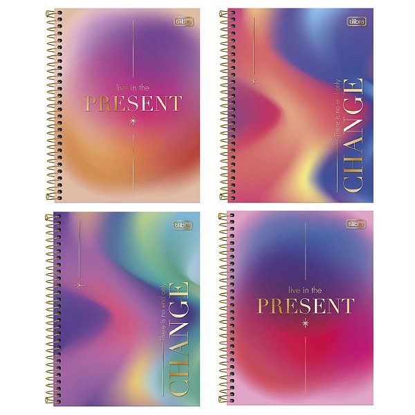 Caderno Espiral CD Colegial 10 Matérias Tilibra - Great