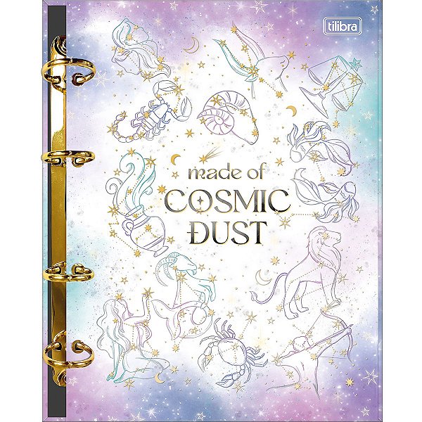 Caderno Argolado Cartonado Colegial S/ Lombo Tilibra - Magic