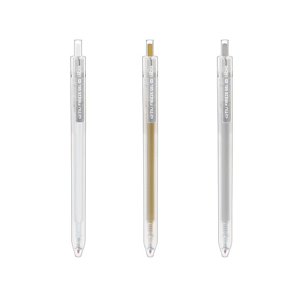 Caneta Gel Retrátil 0.8mm Tilibra - Tili Freeze