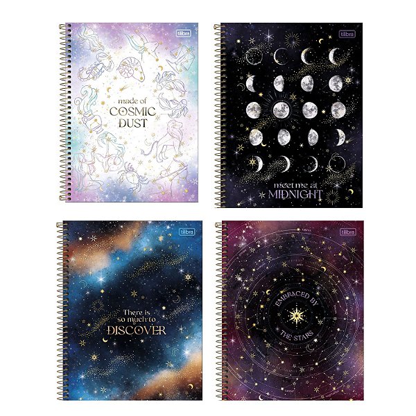 Caderno Espiral CD Universitário 10 Matérias Tilibra - Magic