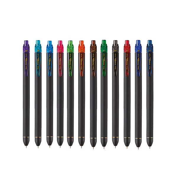 Caneta Gel Retrátil 0.7mm Pentel - Energel Black