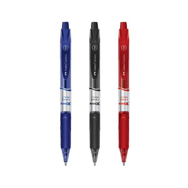 Caneta Esferográfica 1.0mm Faber-Castell - Xtreme Retrátil