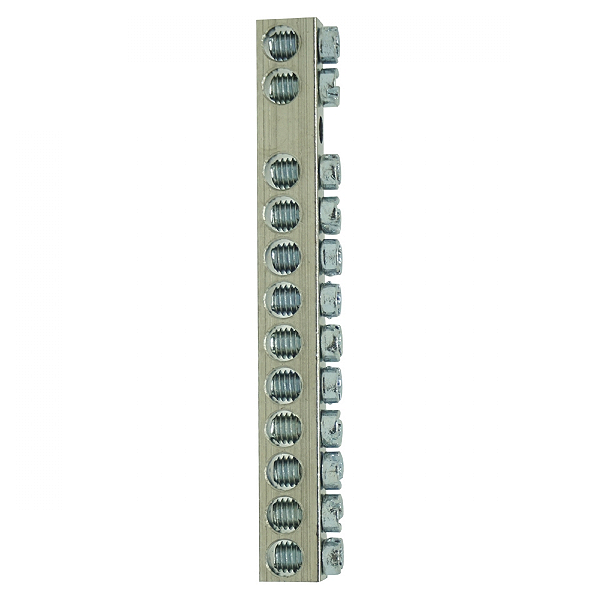 BARRAMENTO NEUTRO/TERRA BNT 12 FUROS 16MM