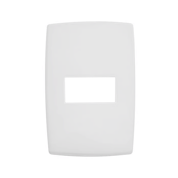 PLACA 4X2 P/ 1 POSTO HORIZONTAL PIAL PLUS