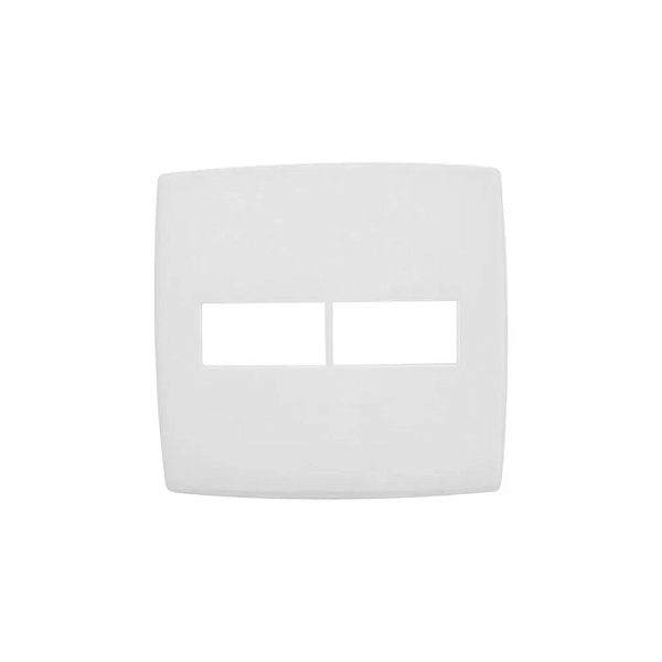PLACA 4X4 P/ 1+1 POSTO HORIZONTAL PIAL PLUS