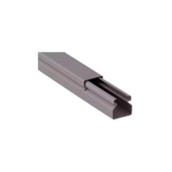 CANALETA LISA 50X50 2MTS CINZA