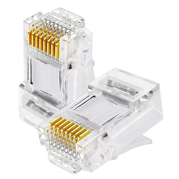 CONECTOR MACHO RJ45 8 X 8