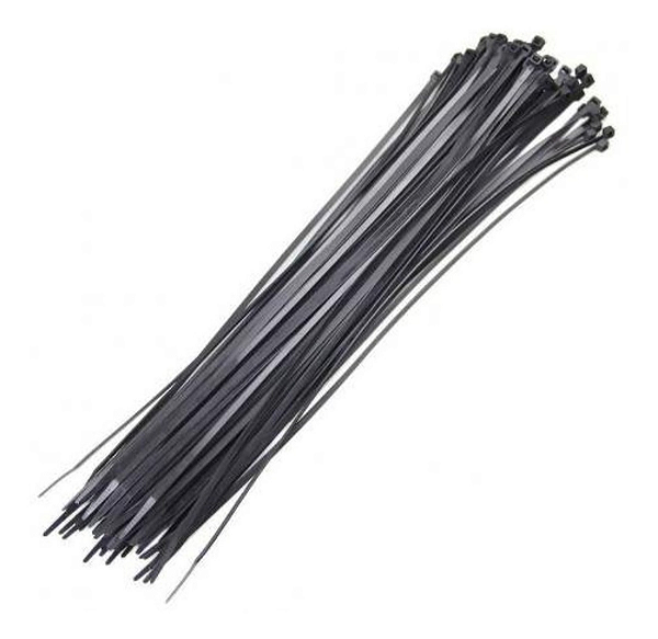 ABRACADEIRA NYLON 300X4,8MM PT C/100