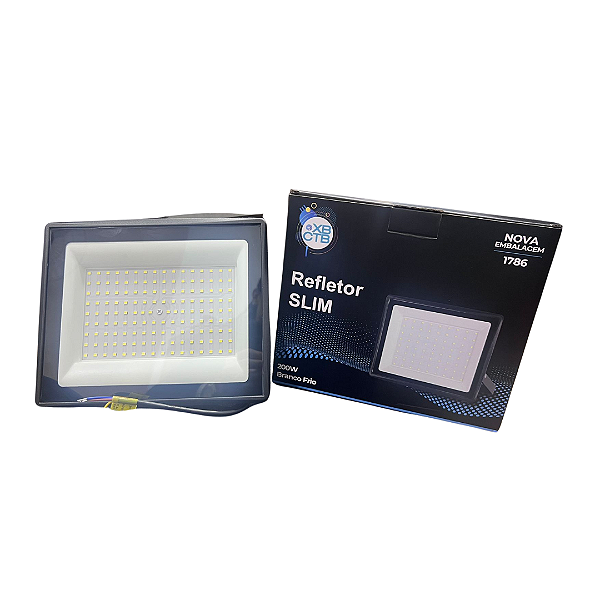 REFLETOR LED 200W 6500K IP65 BIV