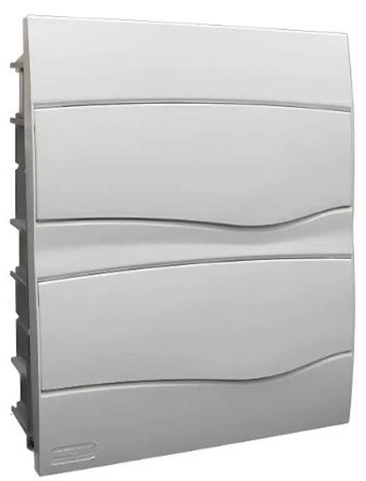 CENTRO DISJUNTOR EMBUTIR 24 DIN PVC BR