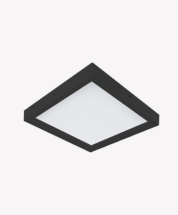 PAINEL LED SOB RECUADO 24W 4000K 28X28 BIV PT