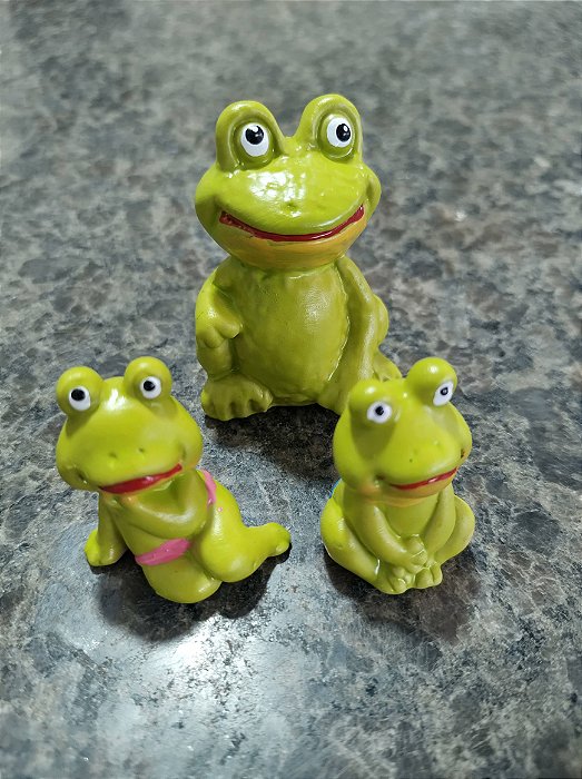 TERRÁRIO TRIO SAPO BIQUÍNI