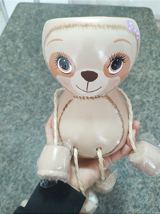 C. PREGUIÇA LACINHO GRANDE ARTICULADA POTE 11