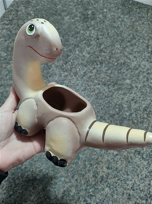 CACHEPOT DINOSSAURO POTE 6