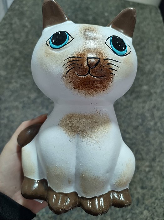 CACHEPOT GATO GRANDE POTE 6