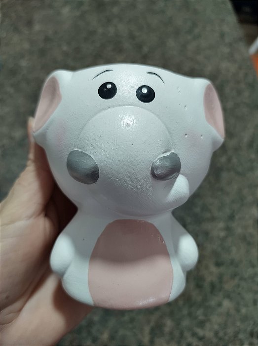 CACHEPOT ELEFANTE CORPO POTE 6