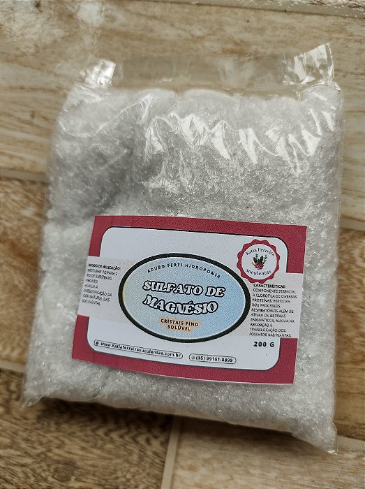 SULFATO DE MAGNÉSIO (200gm)