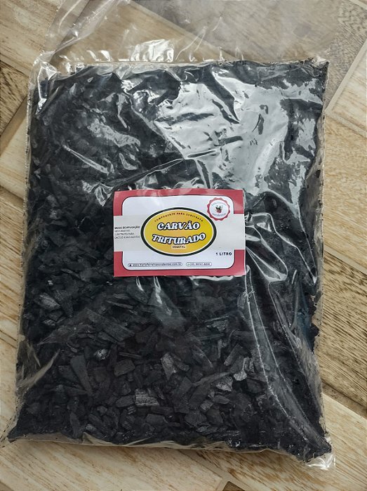 CARVÃO TRITURADO ( 1 LITRO)