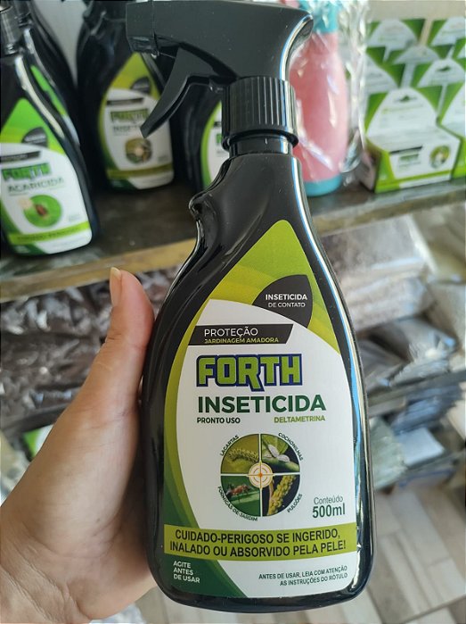 FORTH INSETICIDA DE CONTATO 500 ML PRONTO PARA USO