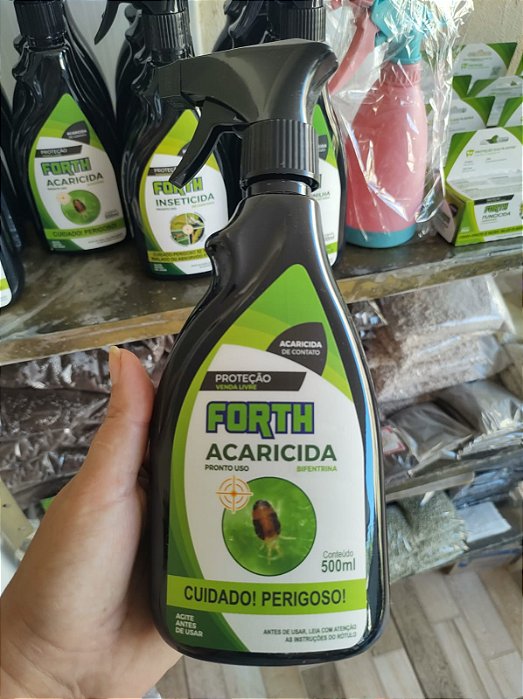 FORTH ACARICIDA DE CONTATO 500 ML PRONTO PARA USO.