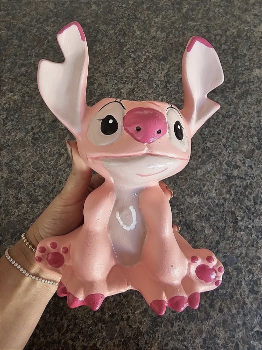 CACHEPOT STITCH CORPO ROSA POTE 6
