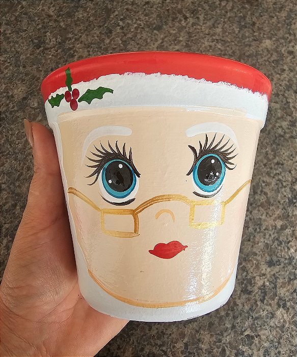 VASO MAMÃE  NOEL  POTE 11