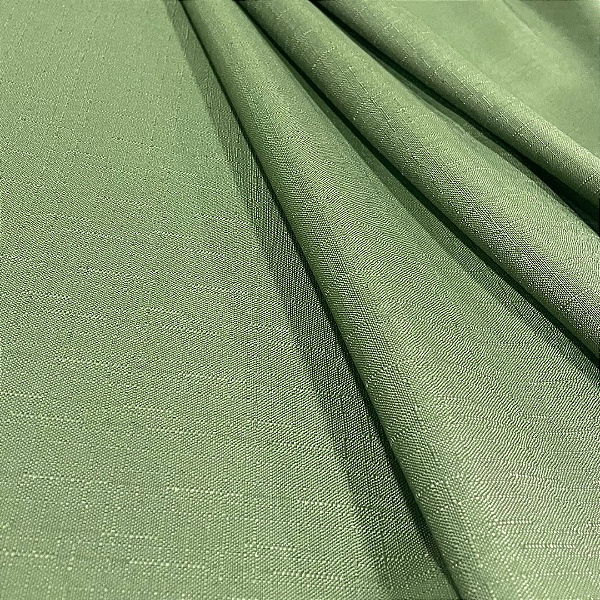 Tecido Rafia Verde Musgo - Ruby 52