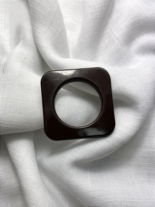 Ilhós Quadrado Imbuia - 19mm