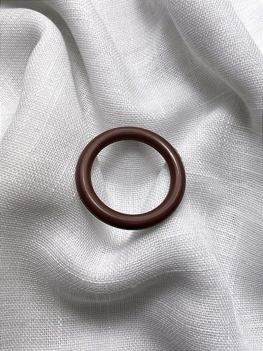 Argola Plástica Mogno - 19mm
