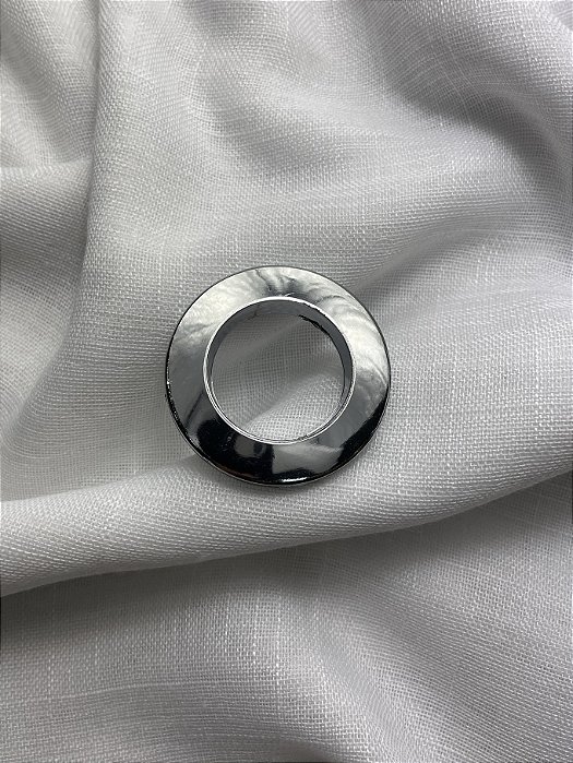 Ilhós Redondo Cromado - 19mm